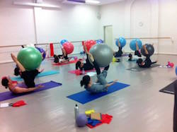 A Progressing Ballet Technique teachers' course held at RAD in Sydney. Photo courtesy of Marie Walton-Mahon.