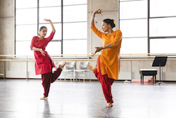 BAC Space Spring 2016 Residency Surupa Sen in BAC's Rudolf Nureyev Studio. Photo by Janelle Jones.