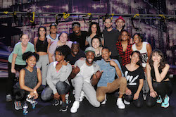 Chris Fonseca with students. Photo by Craig Barritt/Getty Images for SMIRNOFF.