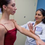 Dr. Selina Shah at work. Photo courtesy of Dr. Shah