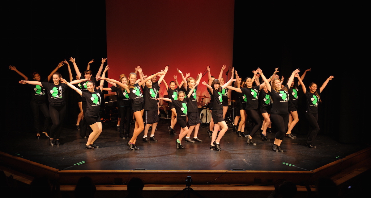 Students performing at the 2015 Jersey Tap Fest. Photo by Darnell Gourdine