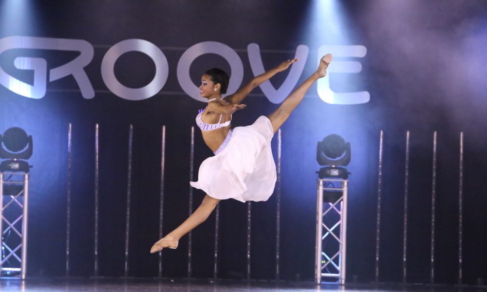 A dancer at a Groove Dance Competition event. Photo courtesy of Groove.