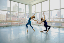 Elizabeth Claire Walker and Amber Neff in Claudia Schreier's 'Anomie'. Photo by Albert Ayzenberg.