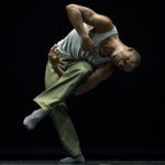 Hubbard Street dancer Jeffery Duffy in 'N.N.N.N.' by William Forsythe. Photo by Todd Rosenberg.