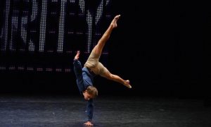 Alex Swader in competition at The Dance Awards. Photo by Modern Picture.