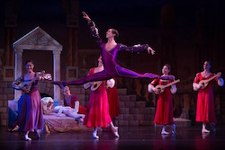 Morgan Stinnett in Dances Patrelle's 'Romeo and Juliet'. Photo by Rosalie O'Connor.