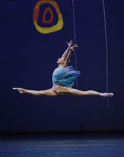 NYCB's Sara Mearns in Alexei Ratmansky’s 'Pictures at an Exhibition'. Photo by Paul Kolnik.