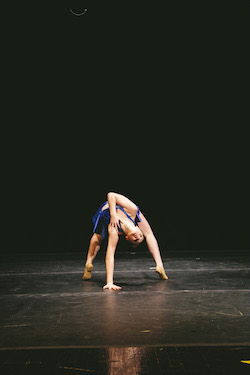 A dancer from A Step Ahead Performing Arts Studio. Photo by James Jin.