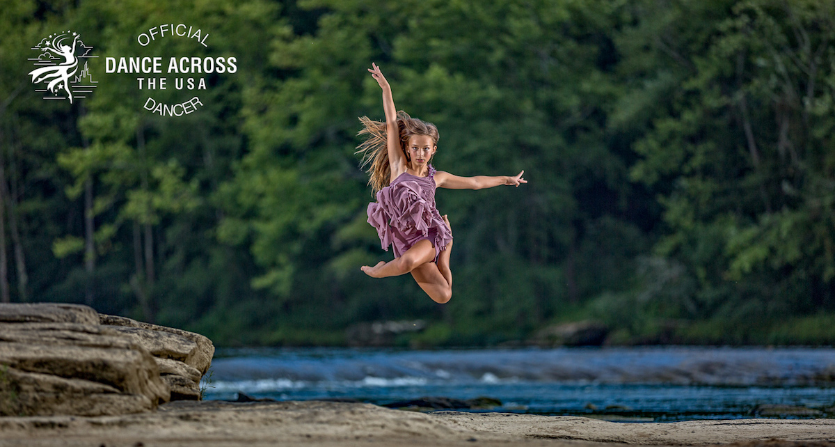 Jennifer Ferguson for Dance Across the USA. Photo by Jonathan Givens.