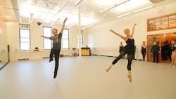 Robert LaFosse teaching Ballet for Broadway at Steps. Photo courtesy of Steps. 