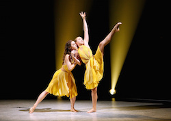 Contestant Tate McRae and all-star Kathryn McCormick perform a contemporary routine to 'The Gift', choreographed by Stacey Tookey, on the Season Finale Episode of 'SYTYCD'. Photo courtesy of FOX, by Adam Rose.