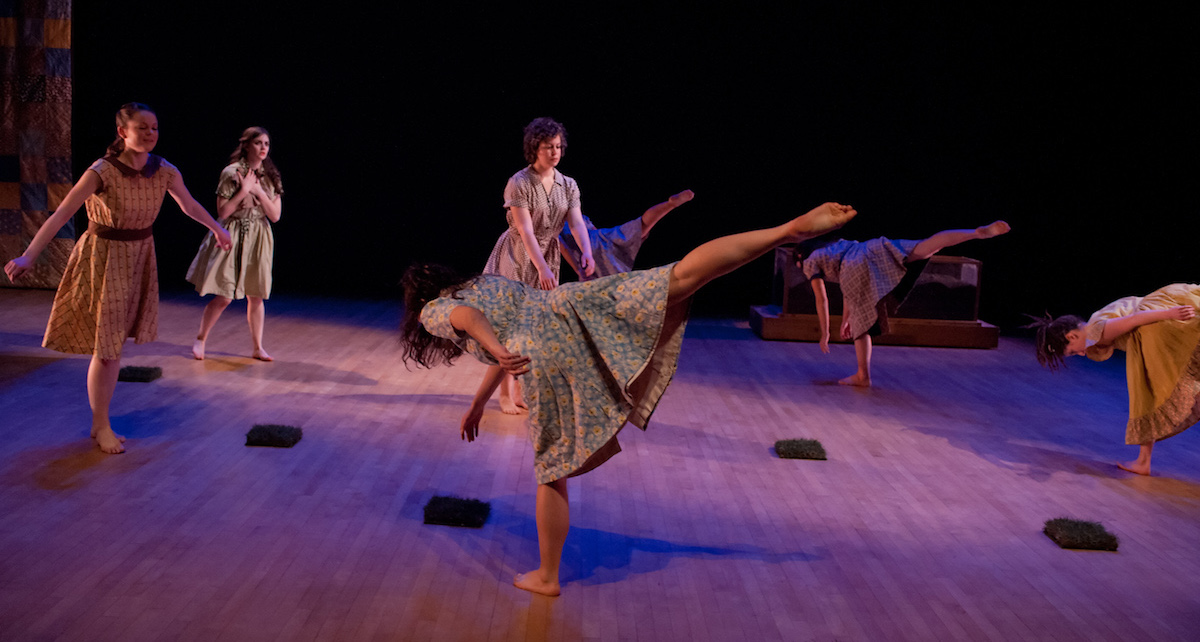 alight dance theater in 'Women's Work'. Photo by Enoch Chan.