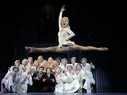 Brittany Marcin Maschmeyer in 'Young Frankenstein'. Photo by Paul Kolnik.