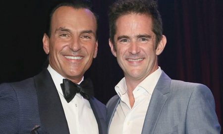 Joe Lanteri and Andy Blankenbuehler at the Career Transition For Dancers 31st Jubilee. Photo courtesy of Lanteri.