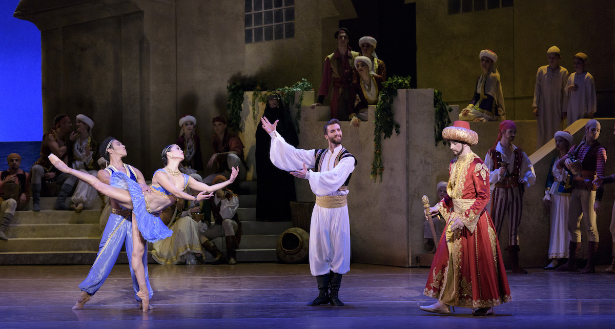 Boston Ballet in Ivan Liska's 'Le Corsaire'. Photo by Liza Voll.