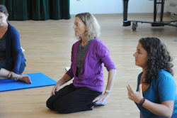 Nancy and Allegra Romita teaching. Photo by Jim Burger Photography.