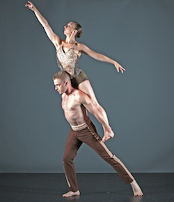 GDC's 'Entropy'. Dancers Maeghan McHale and Joshua Blake Carter. Photo by Gorman Cook.