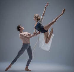 Rachelle di Stasio with Sterling Baca. Photo by Luis Pons Photography