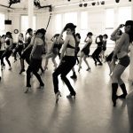 James Kinney's musical theatre class at Steps on Broadway. Photo courtesy of Kinney.