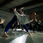 Jon Ole Olstad leads his contemporary class at Peridance Capezio Center. Photo by Amy Gardner.