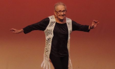 Maxine Ross dancing at 90 years old. Photo courtesy of Ross.