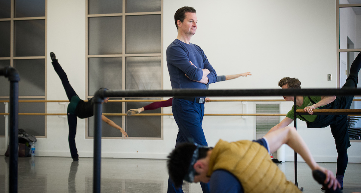 Peter Stark. Photo by Christopher Duggan, courtesy of Boston Ballet.