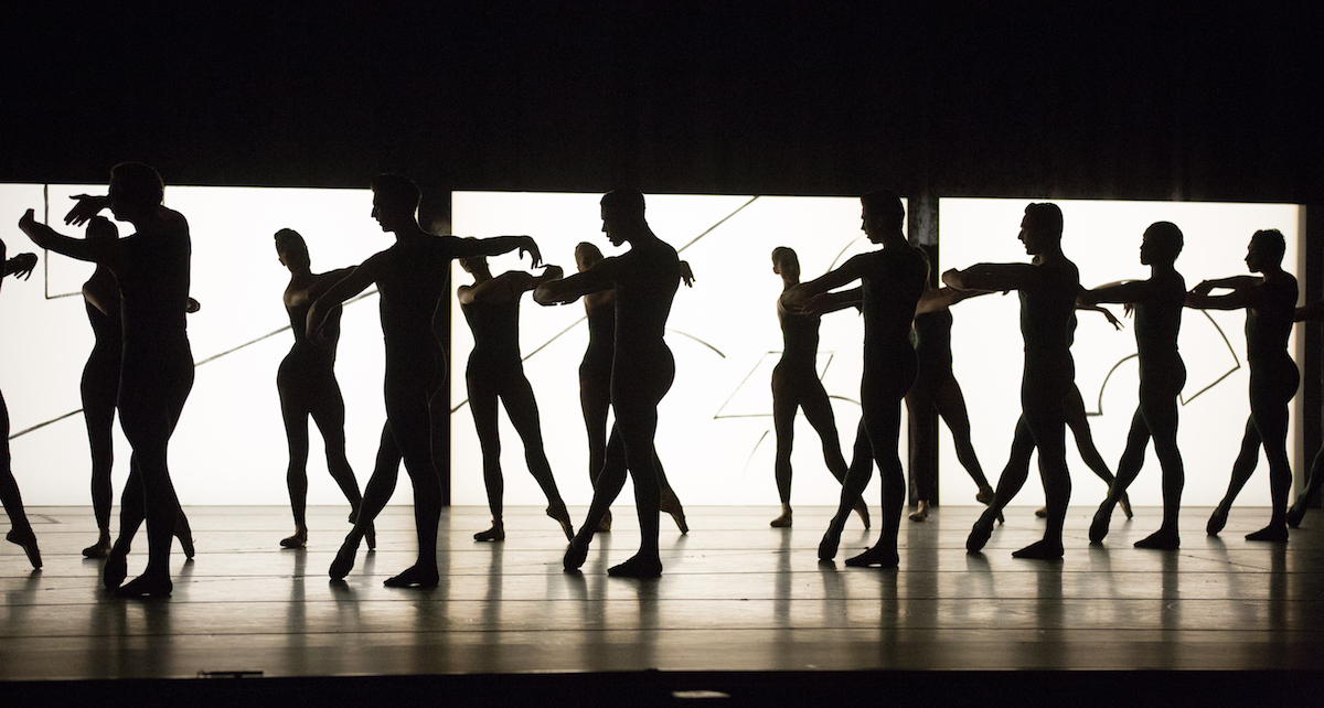 Boston Ballet in William Forsythe's 'Artifact'. Photo by Rosalie O'Connor, courtesy of Boston Ballet.