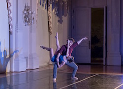 Shane Farrell and Lauren Difede in Mark Harootian's 'Accept the Unexpected'. Photo by Thomas Palmer.