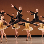 Atlanta Ballet in Classical Symphony in 2015. Photo by Kim Kenney
