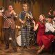 'Bandstand' cast members Geoff Packard, Joey Pero, James Nathan Hopkins, Laura Osnes, Corey Cott and Brandon James Ellis. Photo by Jeremy Daniel.