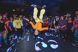 Cognitive Dance Party. Photo courtesy of IBM.