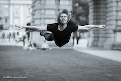 Niklas Blomqvist of ballet project[d]. Photo by Arun Farcas.