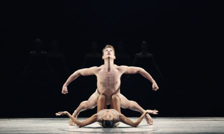 Jacob Bush and Rachel Van Buskirk in 'Petit Mort'. Photo by Kim Kenney.