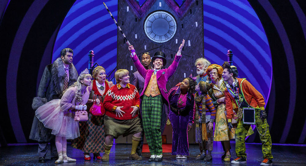 Roald Dahl's 'Charlie and the Chocolate Factory' on Broadway. Photo by Joan Marcus.