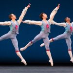 Boston Ballet in George Balanchine's 'Donizetti Variations'. Photo by Rosalie O'Connor, courtesy of Boston Ballet.