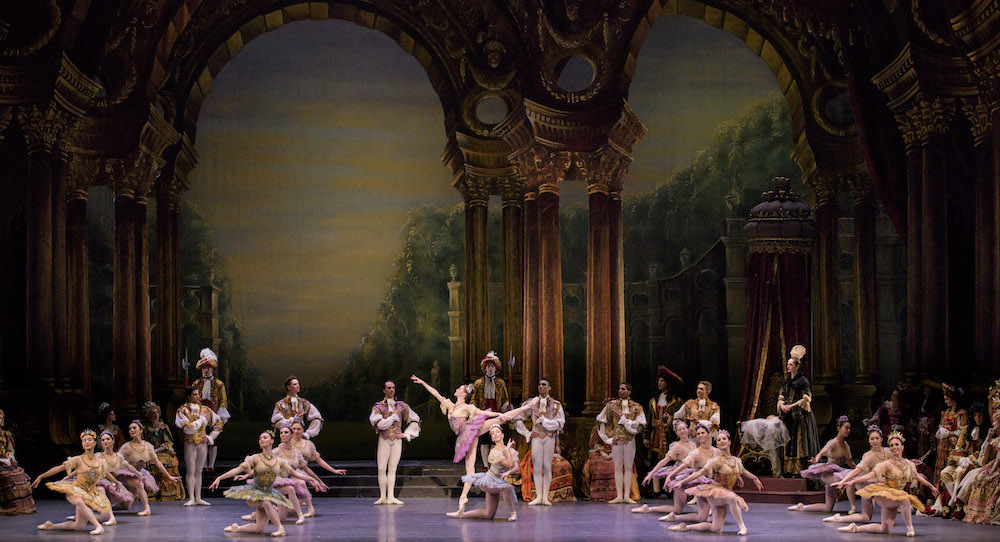 Boston Ballet in Marius Petipa's 'The Sleeping Beauty'. Photo by Liza Voll, courtesy of Boston Ballet.