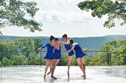 CONTINUUM Contemporary:Ballet in 'Prismatic Abstractions', which will be presented June 30, at Bryant Park. Photo by Michael Darling.