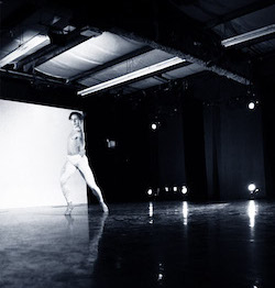 Christian Pforr of Boston Ballet II in Jorma Elo's 'Slice to Sharp'. Photo by Golden Lion Photography.
