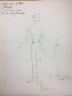 Costume design for Katarzyna Skarpetowska's 'Polaris'. Photo courtesy of Emily Morgan DeAngelis.