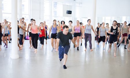 Larry Keigwin teaches at a previous Steps with Contemporary Masters class. Photo by Sofia Negron.