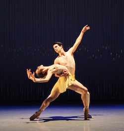 Richmond Ballet in Ma Cong's 'Lift The Fallen'. Photo by Sarah Ferguson.