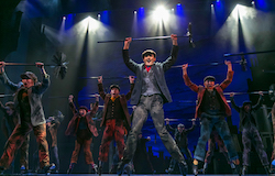 Mark Evans in 'Mary Poppins' at Paper Mill Playhouse. Photo by Jerry Dalia.