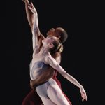 Wendy Whelan in Liturgy with Albert Evans. Photo by Paul Kolnick.