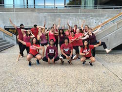 MIT Summer Bhangra. Photo courtesy of Preksha Bhagchandani.