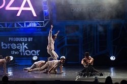 Will Johnston and Marissa Osato's 'Peel' at the 2017 Capezio A.C.E. Awards. Photo courtesy of Break the Floor.