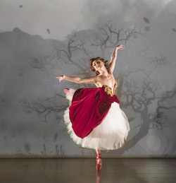 Ashley Shaw as Victoria Page in 'The Red Shoes'. Photo by Johan Persson.