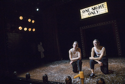 Anna Bass and Monica Bill Barnes in 'One Night Only'. Photo by Joan Marcus.