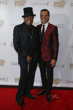 Ben Vereen and Joe Lanteri at the NYCDAF Bright Lights Shining Stars Gala. Photo courtesy of NYCDAF.