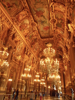 Palais Garnier. Photo by Elizabeth Ashley.