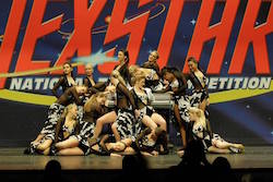 CK DanceWorks dancers at competition. Photo courtesy of CK DanceWorks.